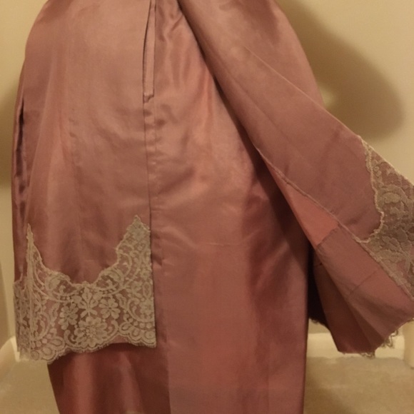 Vintage 1960s silk organza cocktail dress. - Picture 7 of 8